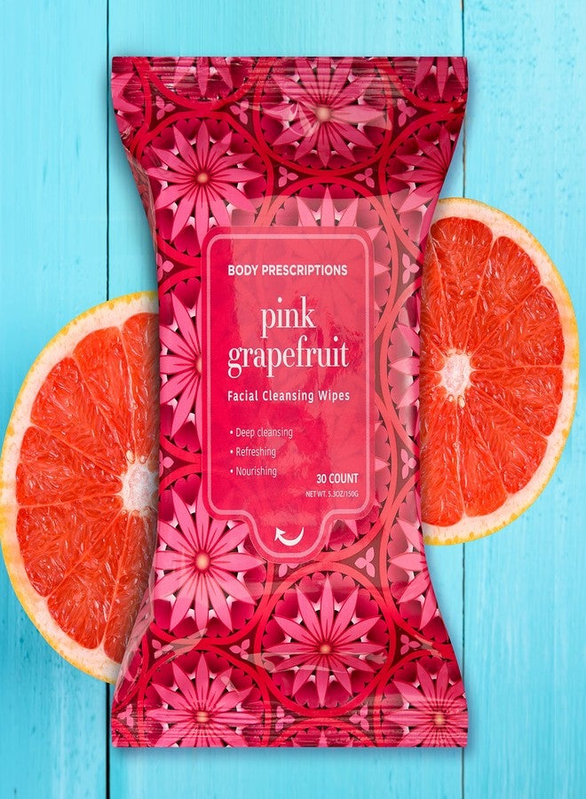 Body Prescriptions Makeup Remover Wipes - Bulk Pack, Gentle Cleansing Wipes for Easy Makeup Removal, Mandarin, Orchid, Grapefruit, & Jasmine Tea - Image 2